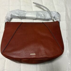 BRAND NEW WITH TAGS Fossil Skylar Crossbody Purse in color Brandy